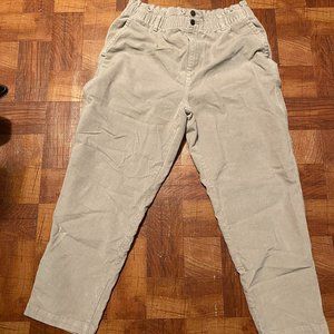 Universal Thread Super-High Rise Tapered Pants Dark SIlver